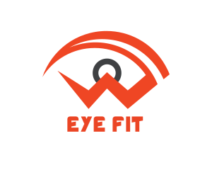 Spy Red Eye logo design