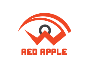 Spy Red Eye logo design