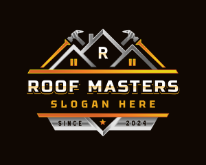 Hammer Roof Renovation logo design