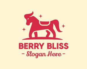 Star Horse Pony logo design