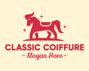 Star Horse Pony logo design