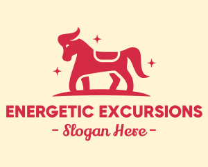 Star Horse Pony logo design