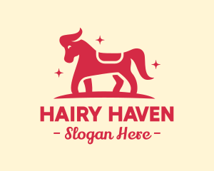 Star Horse Pony logo design