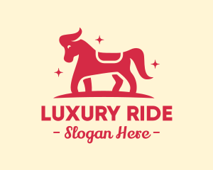 Star Horse Pony logo design