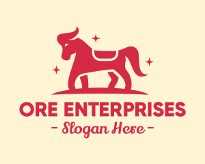 Star Horse Pony logo design