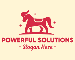 Star Horse Pony logo design