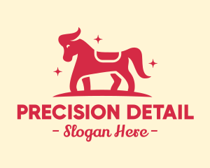 Star Horse Pony logo design