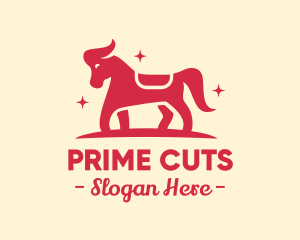 Star Horse Pony logo design