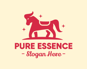 Star Horse Pony logo design