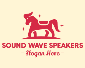 Star Horse Pony logo design