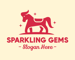 Star Horse Pony logo design