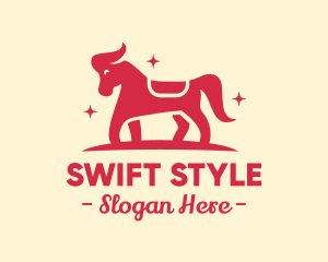 Star Horse Pony logo design