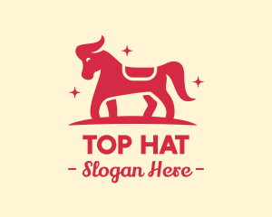 Star Horse Pony logo design