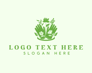 Flower Gardening Gloves logo