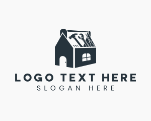 Construction - Home Repair Toolbox logo design
