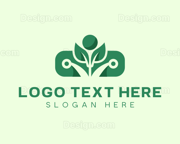 Herbal Medicine Pill Logo