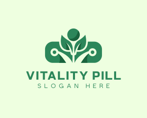 Herbal Medicine Pill logo