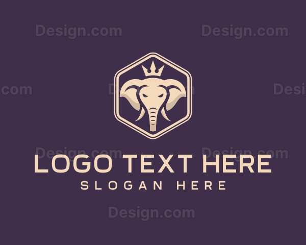 Corporate Elephant Crown Logo