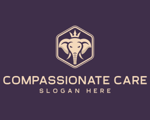 Corporate Elephant Crown Logo