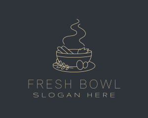 Soup Bowl Restaurant logo design