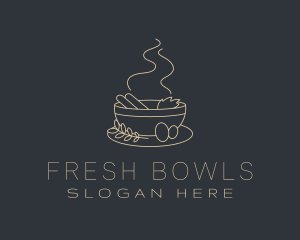 Soup Bowl Restaurant logo design