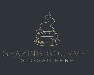 Soup Bowl Restaurant logo design