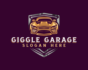 Sports Car Garage logo design