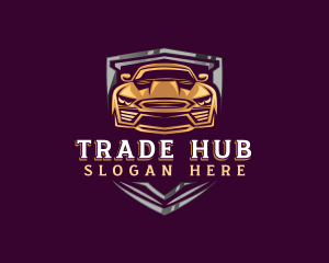 Sports Car Garage logo design