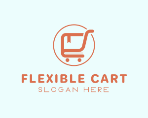 Book Shopping Cart  logo design