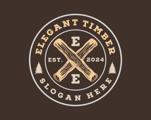 Wood Log Carpentry logo
