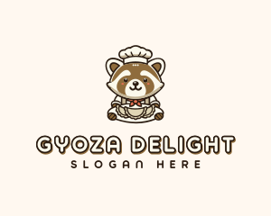 Tanuki Japanese Gyoza logo design