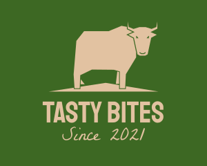 Brown Farm Cow  logo