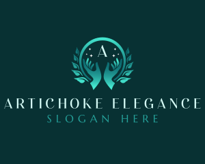 Elegant Hand Therapy logo design