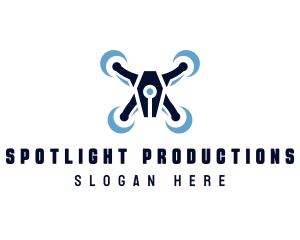 Drone Videography Production logo design