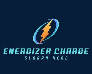 Thunder Lightning Energy logo design