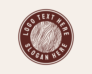 Wood Log Firm  logo