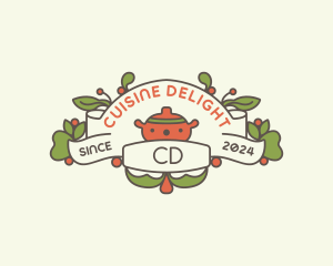 Culinary Cooking Cafeteria logo design