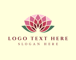 Gemstone Pink Lotus  logo