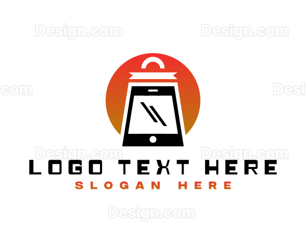 Phone Gadget Shopping Logo