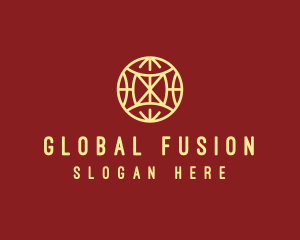 Global Business Marketing logo design