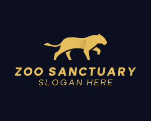 Lioness Zoo Wildlife logo design