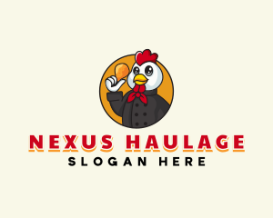 Fried Chicken Restaurant Logo