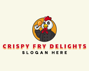 Fried Chicken Restaurant logo design