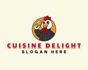 Fried Chicken Restaurant logo design