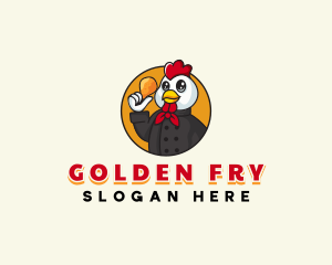 Fried Chicken Restaurant logo design