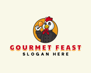 Fried Chicken Restaurant logo design