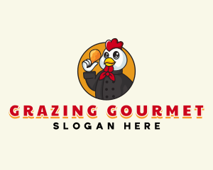 Fried Chicken Restaurant logo design