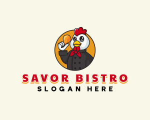 Fried Chicken Restaurant logo design