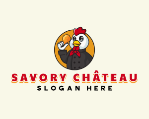 Fried Chicken Restaurant logo design