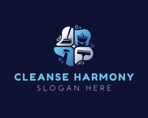 Housekeeping Cleaning Maintenance logo